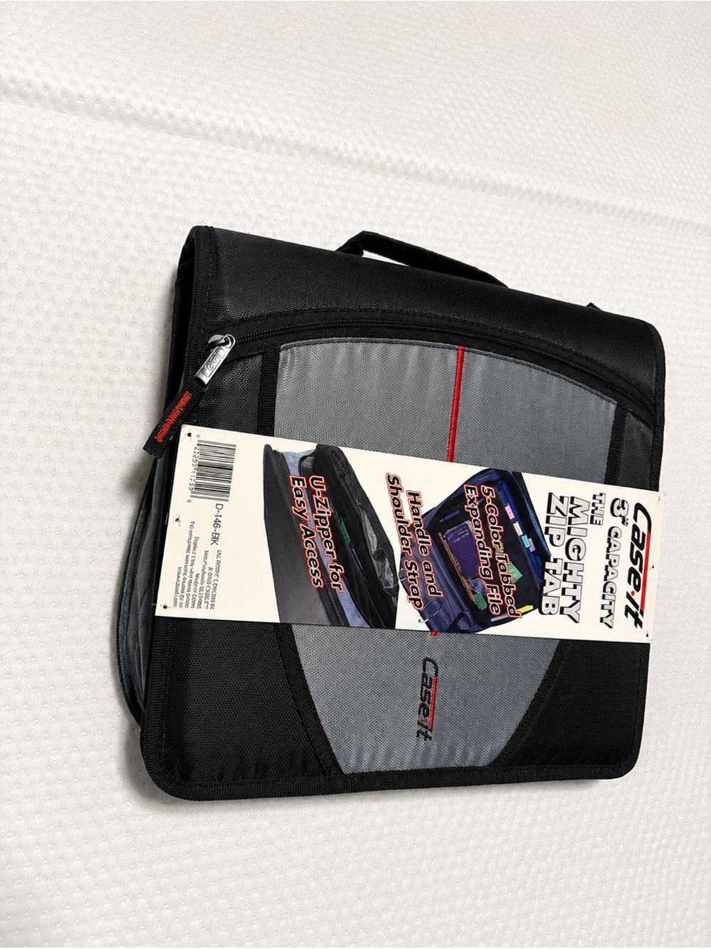 ✨ Brand New Case-it Mighty Zip Tab 3” Binder Organizer ✨